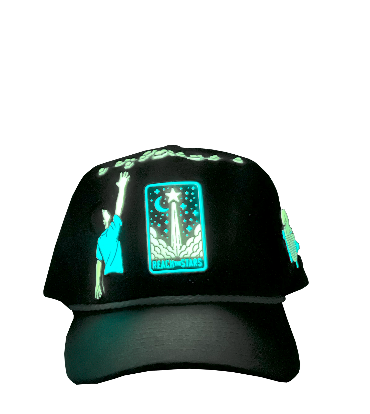 "Reach The Stars" Washed/Distressed Vintage Snapback