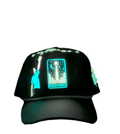 "Reach The Stars" Washed/Distressed Vintage Snapback